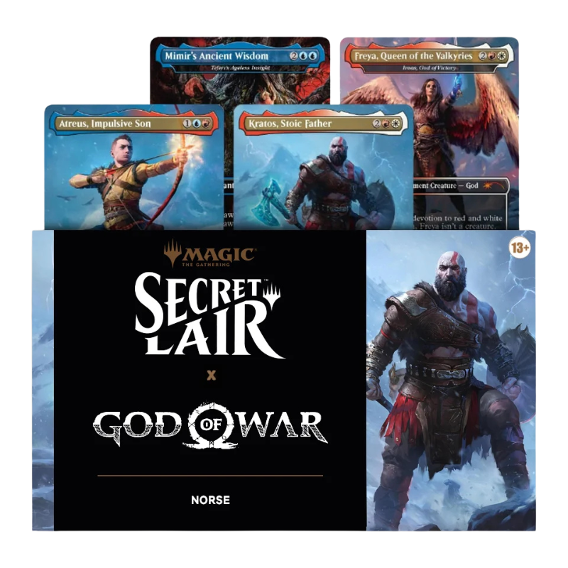 Secret Lair x PlayStation: Secret Lair x God of War: Norse