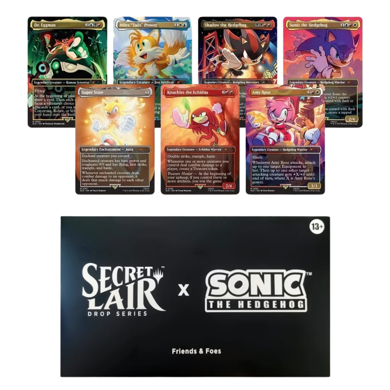 The Sonic Superdrop: Secret Lair x Sonic: Friends & Foes