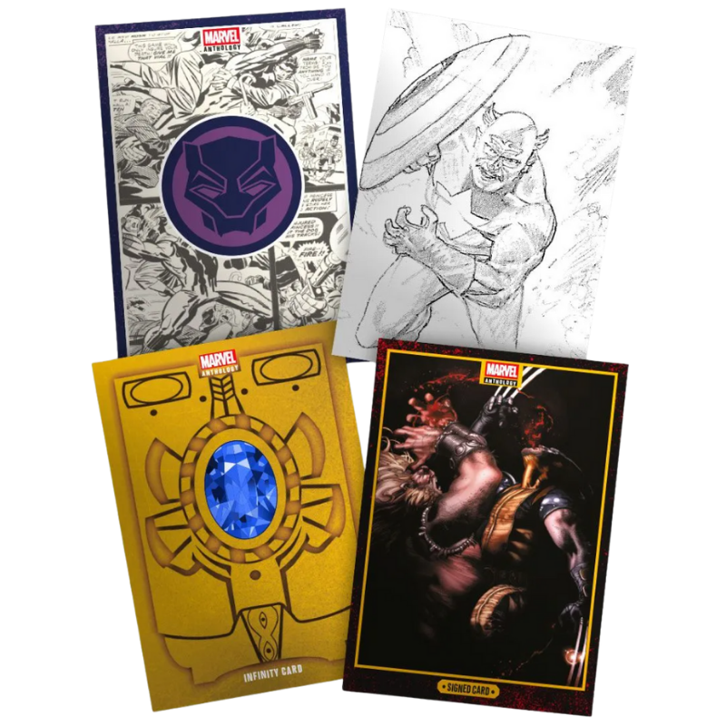 Marvel Anthology Trading Card Treasure Box