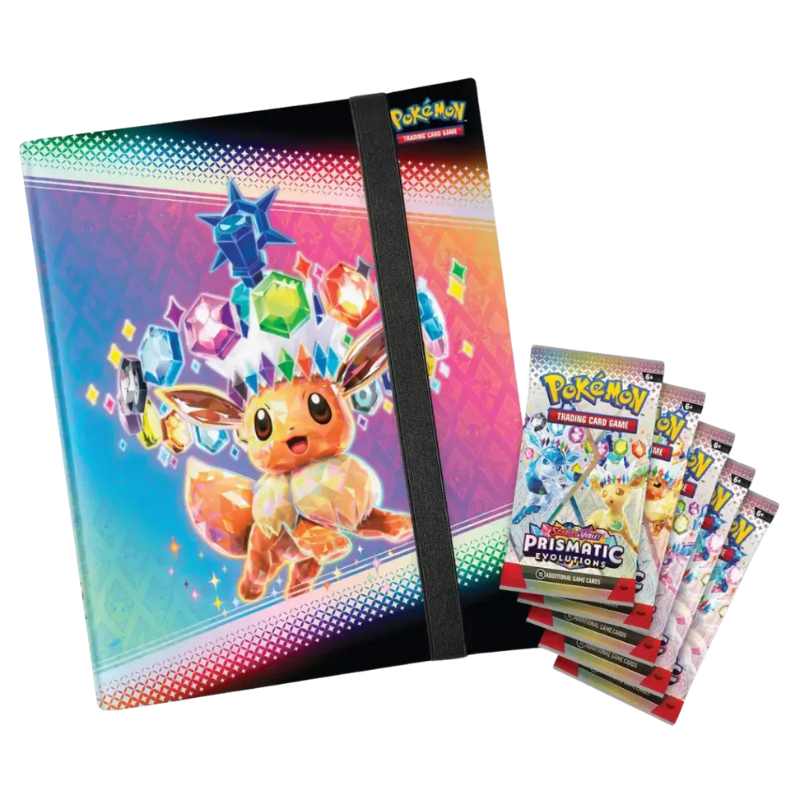 Collection with Binder - Prismatic Evolutions