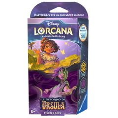 Disney Lorcana – The Return of Ursula – Amber/Amethyst Starter Deck (Italian)