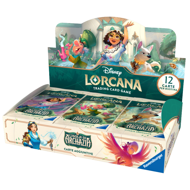 Disney Lorcana - The Island Of Archazia - Box 24 Sachets - ITA