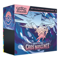 Pokemon ETB Set Allenatore Fuoriclasse Megaevoluzione Caos Nascente (ITA)