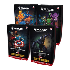 Magic Marvel Super Heroes Commander 4 mazzi ENG