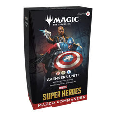 Magic Marvel Super Heroes Avengers Uniti Commander deck Avengers Uniti ITA