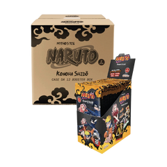 NARUTO MYTHOS Sealed Case 12x Booster Box - ENG - 2ND EDITION