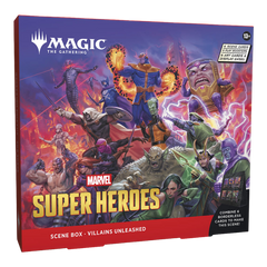 Magic Marvel Super Heroes Scene Box Villains Unleashed