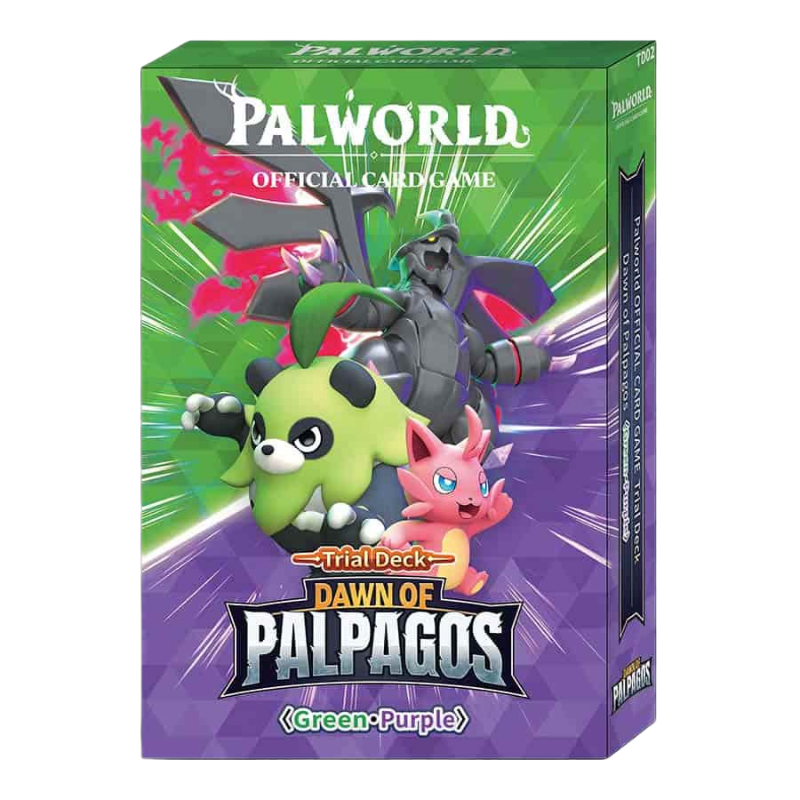 Trial Deck Palworld TD02 Dawn of Palpagos Green-Purple ENG