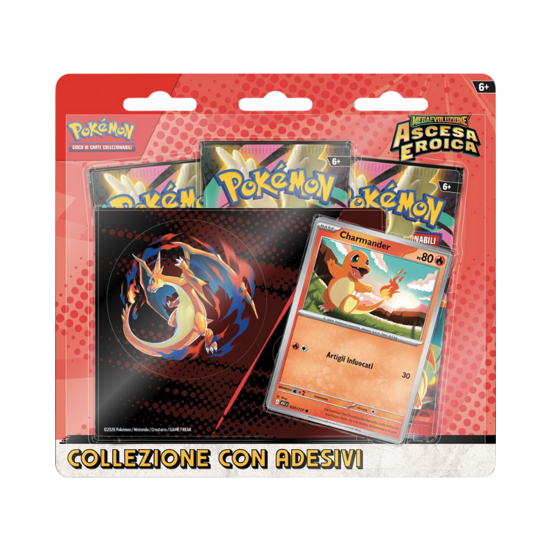 Collezione Ascesa Eroica con Adesivo Mega Charizard Y (IT)
