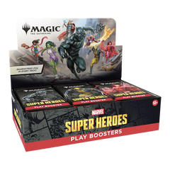 Box Play Booster - Marvel Super Heroes (30 Buste) - ENG