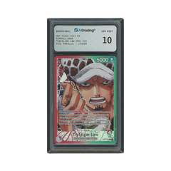 Trafalgar Law Pre-Errata Alpha Romance Dawn OP-01 AiGrading 10