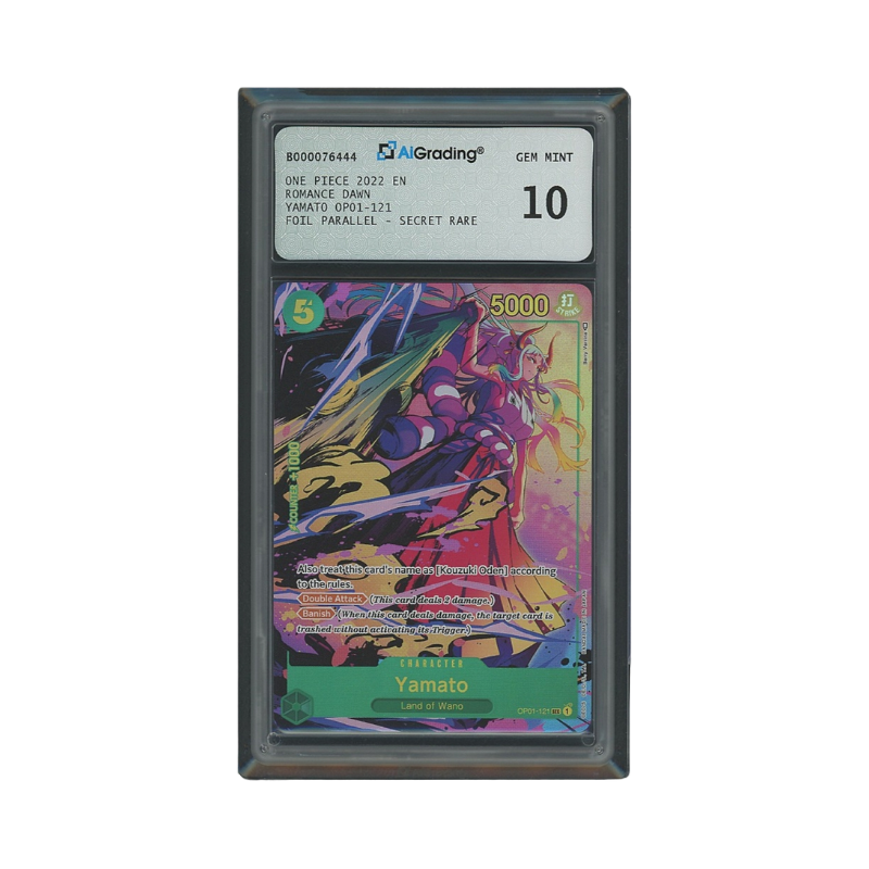 Yamato Alt Art Secret Rare OP-01 AIGrading 10