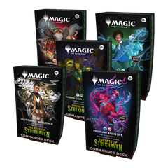 Magic Secrets of Strixhaven Commander Bundle 5 mazzi ENG