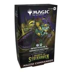 Magic I Segreti di Strixhaven mazzo Commander Infestazione a Germoglioscuro ITA
