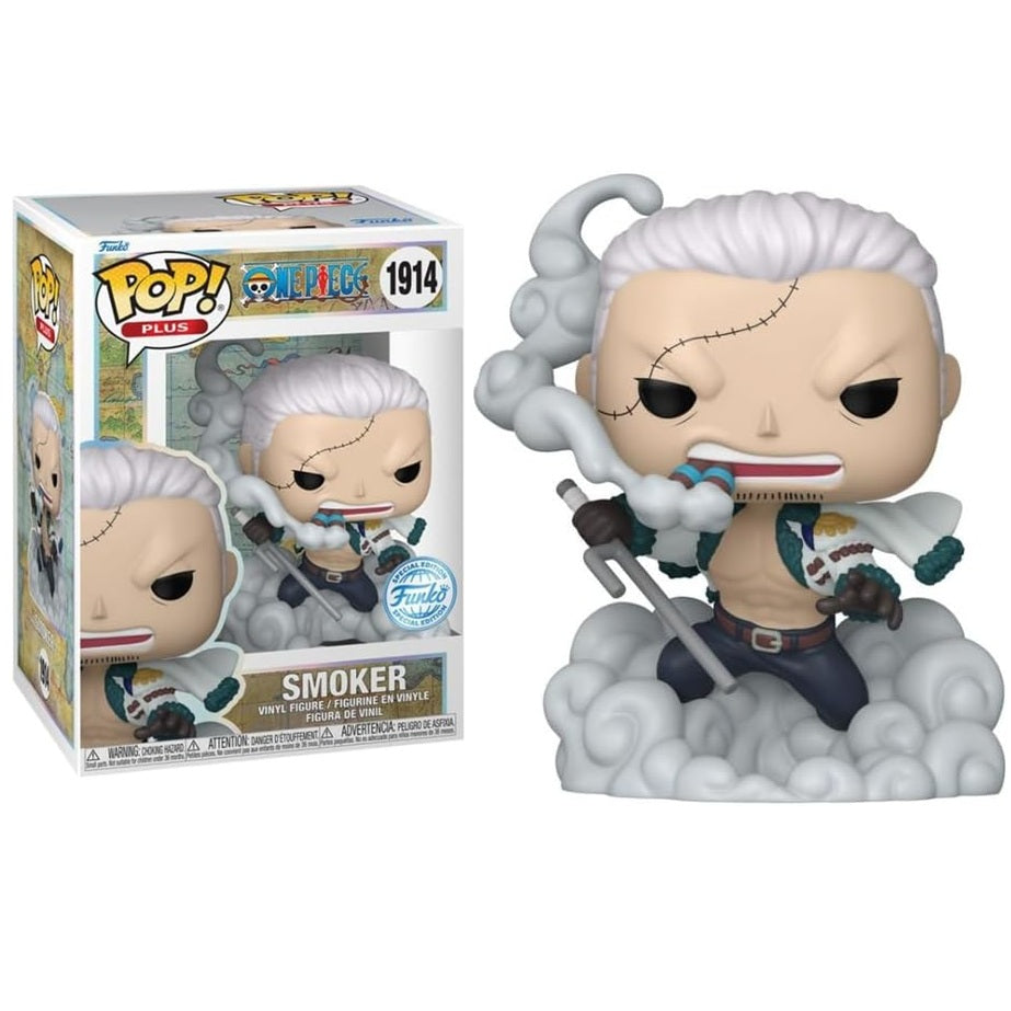 Funko Pop ! Animation - One Piece (1914) Smoker Figure (Exclusive) 9 Cm