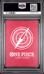 #003 MONKEY D. LUFFY PSA 10 PRE-ERRATA